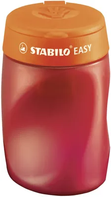 Obrázek produktu pro Ergonomické ořezávátko na konzervy pro praváky - STABILO EASYsharpener - 3 v 1 - oranžové