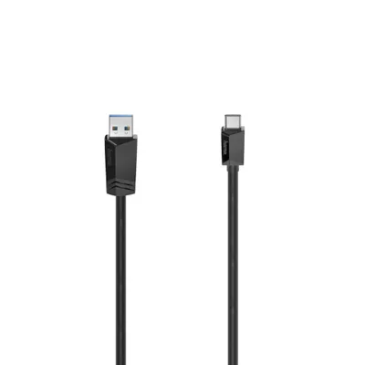 Immagine prodotto di Hama 00200657 Cavo USB 1 m USB 3.2 Gen 2 (3.1 Gen 2) USB A USB C Nero (00200657)