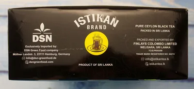 Obrázok produktu pre ISTIKAN Ear Grey Čierny čaj, 100 vrecúšok po 2 g, 200 g