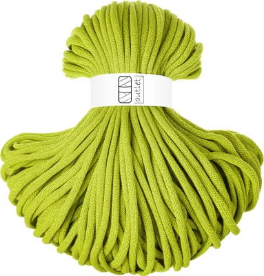 Produktbild von Limette Baumwoll-Flechtkordel 9mm 100m OUTLET