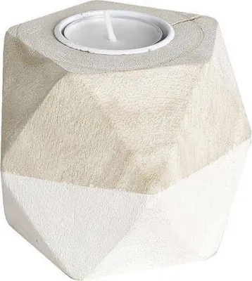 Image de Bougeoir en bois pour bougies chauffe-plat PURE