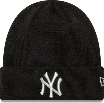 Produktbild von New Era Strick Wintermütze Beanie METALLIC New York Yankees