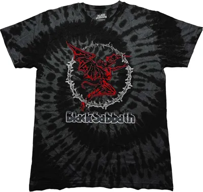 Immagine prodotto di Black Sabbath - Maglietta "Red Henry" per uomo/donna Unisex RO5633 (M) (Nero)