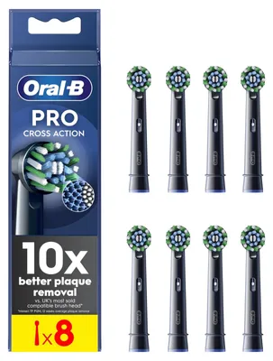 Produktbild von Oral-B CrossAction , 8 Stück(e), Schwarz, Oral-B, Box