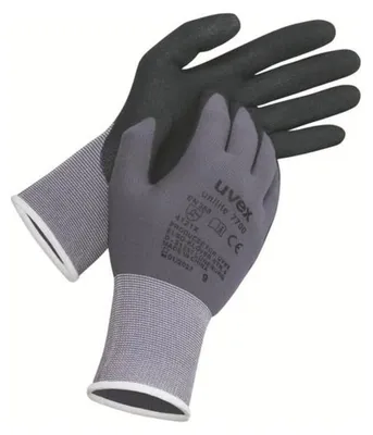 Immagine prodotto di guanto di sicurezza uvex unilite 7700 grigio taglia 8