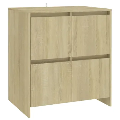 Image de Buffet en panneau de particules 70 x 75 x 41 Chêne Sonoma