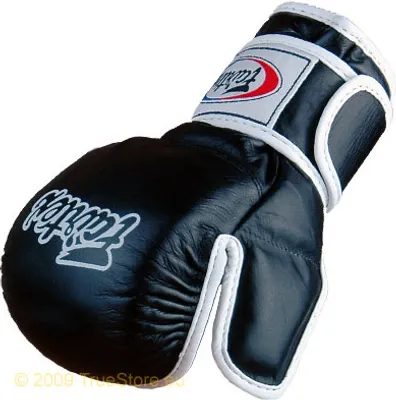 Image de Gants de sparring MMA Fairtex FGV15,Noir Taille XL