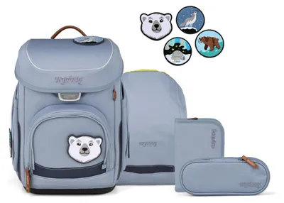 Produktbild von Ergobag Cubo FährtenlesBär - 5-teiliges Schulranzenset, Farbe:fährtenlesbär
