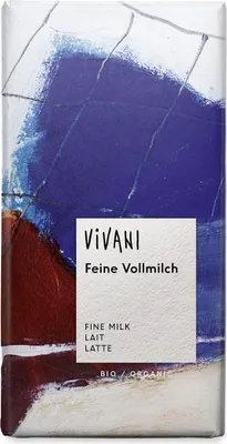 CZEKOLADA MLECZNA BIO 100 g - VIVANI