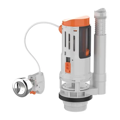 Productafbeelding van Ibergrif universeel kabelmechanisme voor toiletspoeling, dubbele spoelklep, 3/6 liter