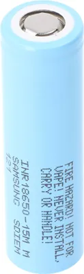 Produktbild von SDI INR18650-15M Li-Ion Akku 3,6V, 1500mAh, 65x18,2mm