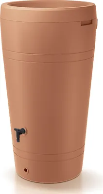 Produktbild von Regentonne in eleganter Form - 230 Liter im Stil Einer Amphore H 110 cm - Regenfass Frostsicher und UV Beständig - Regenfass - Regenwassertonne