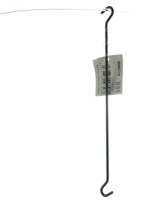 Produktbild von nature trends Metall-S-Haken Dünn Schwarz Ø 0,3 cm x 25 cm