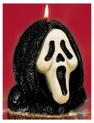 Produktbild von Scream Kerze mit Leuchteffekt