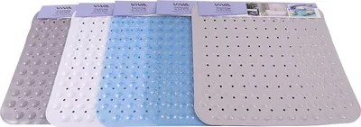 Produktbild von Badewanneneinlage Duscheinlage 53x53 cm Transparent Antirutschmatte Badeteppich Noppen Einlage Matte Baden Duschen