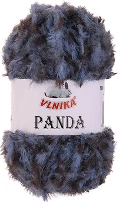 Produktbild von 100g Strickgarn Panda Strick-Wolle Kunstfell Kuschelwolle Plüschwolle - Farbwahl
