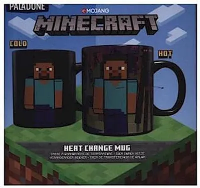 Produktbild von Paladone Products Minecraft Tasse mit Thermoeffekt Enderman PP6583MCF