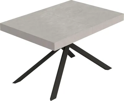 Obrázok produktu pre Rozťahovací stôl 120/380x90 cm Niket kašmír antracitové nohy