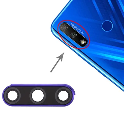 Image de Objectif d'appareil photo pour Huawei Honor 9X - Pièce de rechange, accessoire de réparation