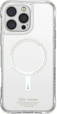 Zdjęcie produktu dla Skinarma Etui Saido Iphone 16 Pro Max 6.9" Magnetic Charging Zielony/Green (Niteglow)