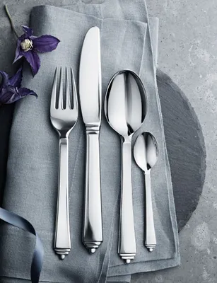 Immagine prodotto di Georg Jensen - Set di posate Pyramid 4 pezzi per 1 persona