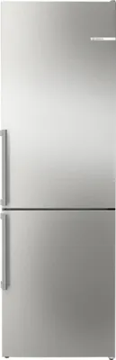 Produktbild von Bosch Serie 4 KGN36VIBT, 321 l, SN-T, 9,5 kg/24h, B, Fresh Zone Fach, Edelstahl