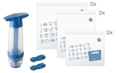 Produktbild von Vakuumbeutel mit Pumpe 6er