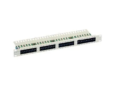 Produktbild von Equip 125295, Cat3, Schwarz, Rackeinbau, 1U, 44 mm, 483 mm