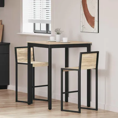 Produktbild von Maison Exclusive - Stehtisch Holzwerkstoff Quadratisch