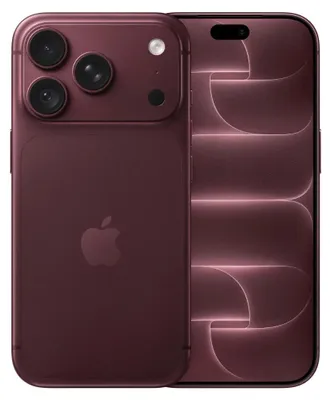 Produktbild von Apple iPhone 18 Pro Max , 17,5 cm (6.9"), 2868 x 1320 Pixel, 2 TB, 48 MP, iOS 27, Burgund