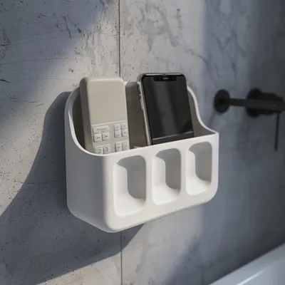 Wandorganizer für Telefon und Fernbedienung – Decords Wandregal, Produktansicht 1