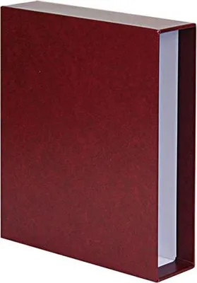 Produktbild von Lindner 3005 - W Schutzkassette zu Ringbinder STANDARD XL, weinrot