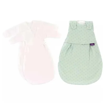 Produktbild von Träumeland Babyschlafsack 3er Pack Liebmich Twister grün
