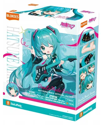 Immagine prodotto di Blokees Serie DaaLaMode - Abito ufficiale di Hatsune Miku, 14 anni, Multicolore, acrilonitrile-butadiene-stirene (ABS)