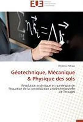 Produktbild von Géotechnique, Mécanique & Physique des sols