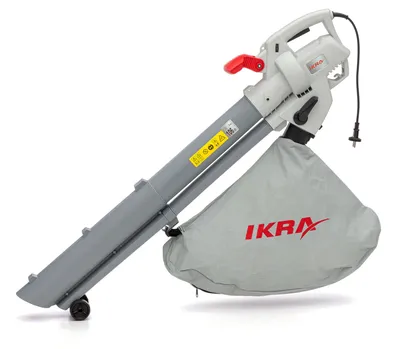 Produktbild von IKRA 3in1 Elektro Laubsauger & Laubbläser IBV 3000 | 3000 W | bis 240 km/h | Häckselfunktion 10:1 | 45 L Fangsack | Schultergurt