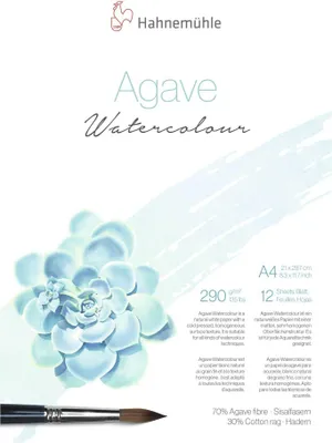 Immagine prodotto di Hahnemühle Acquerello Agave A 4 12 fogli 290 g