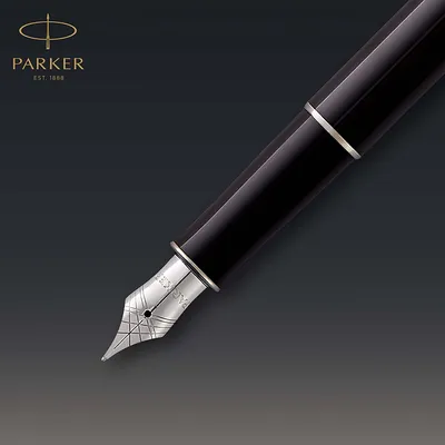 Produktbild von Parker Sonnet Füller | Schwarze Lackierung mit Palladiumzierteilen | Füllfederhalter Mittlere Spitze | Geschenkbox