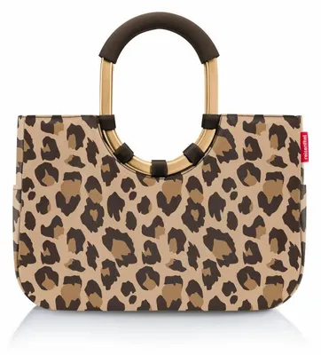Produktbild von reisenthel Einkaufstasche loopshopper M  frame leo macchiato, 12 L, OS6047