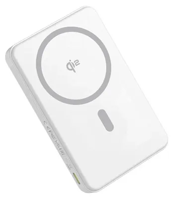 Produktbild von Baseus P10080000213-00, 10000 mAh, Kabelloses Aufladen, 3,7 V, 22,5 W, Weiß