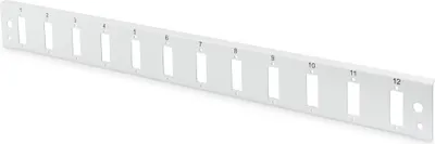 Produktbild von DIGITUS LWL Spleißbox Frontblende 1HE 12xSC DX schnellversch