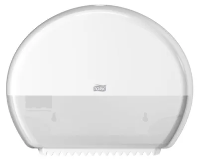 Zdjęcie produktu dla Tork Mini Jumbo Biały - Podajnik ręczników papierowych w rolce