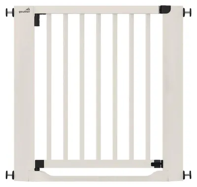 Produktbild von Geuther Easylock Treppenschutzgitter - Holz - 79-87 cm - Oatmeal