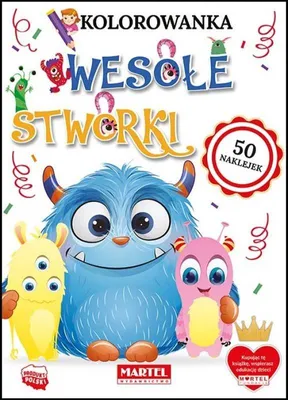 Zdjęcie produktu dla Kolorowanka Wesołe Stworki