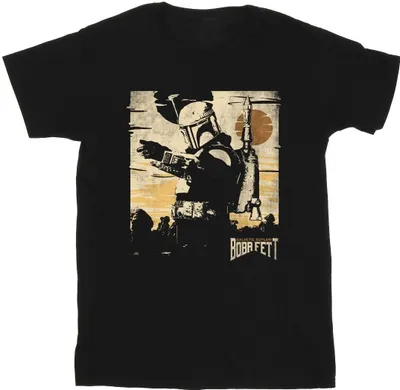 Produktbild von Star Wars - "The Book Of Boba Fett Points" T-Shirt für Herren BI44922 (S) (Schwarz)