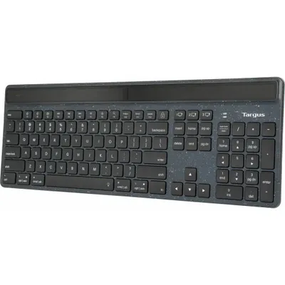 Produktbild von Targus EcoSmart AKB868UK, Kabellos, Bluetooth, Scherenschalter, QWERTY, LED, Schwarz