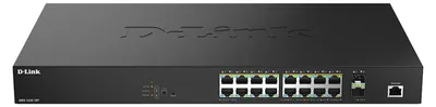 Obrázek produktu pro D-Link PoE++ Switch DMS-1250-18 - Switch - 120 Gbps