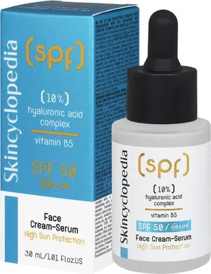 Immagine prodotto di SKINCYCLOPEDIA SPF50 Crema-siero per il viso con complesso idratante al 10% 30 ml