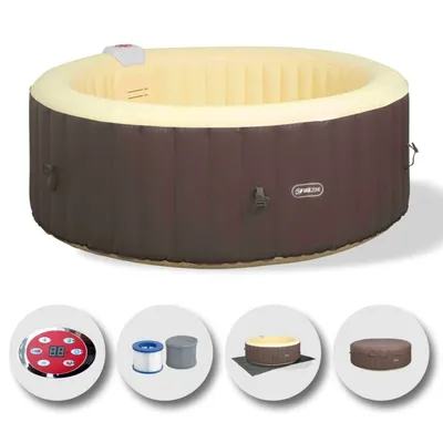 Image de Hot tub EASE.ZONE Round 2-4 places autogonflant