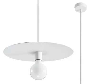 Zdjęcie produktu dla Lampa wisząca FLAVIO biała SL.0852 Sollux